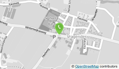 Bekijk kaart van V.O.F. Café-Restaurant Zalen Overkamp in Vragender
