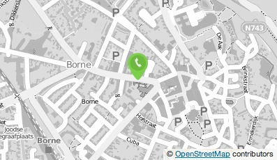 Bekijk kaart van Grotestraat in Borne