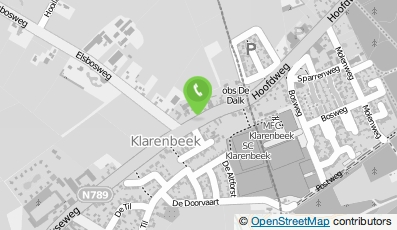 Bekijk kaart van De Bijl Bosexploitatie in Klarenbeek