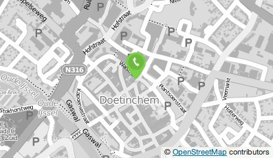 Bekijk kaart van Lindenhovius Optiek Doetinchem B.V. in Doetinchem