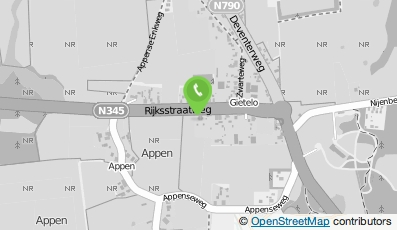 Bekijk kaart van Voorst - Rijksstraatweg 6 in Voorst (gemeente Voorst Gelderland)