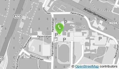 Bekijk kaart van Sport Medisch Centrum Papendal B.V. in Arnhem