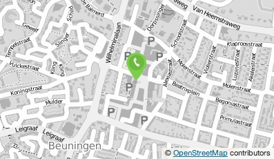 Bekijk kaart van Kids Town in Beuningen (Gelderland)