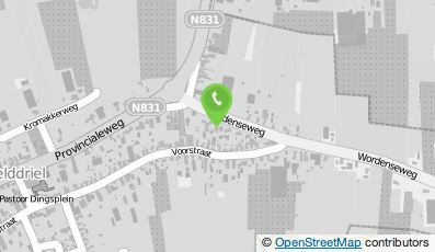 Bekijk kaart van Vinja B.V. in Velddriel