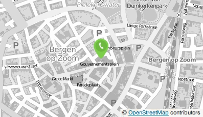Bekijk kaart van SNS Bank N.V. in Bergen op Zoom
