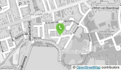 Bekijk kaart van Pedicure praktijk Marleen van Poelgeest in Nieuwkuijk