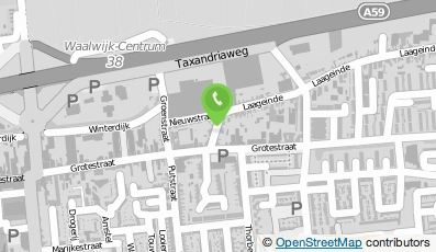 Bekijk kaart van Jan de Jong Transport in Waalwijk