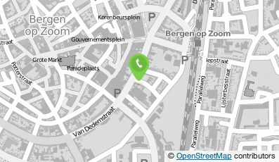 Bekijk kaart van Bella Kralen in Bergen op Zoom
