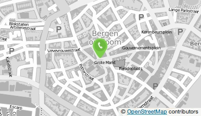 Bekijk kaart van Stadskelder 'Het Oude Stadhuis' in Bergen op Zoom