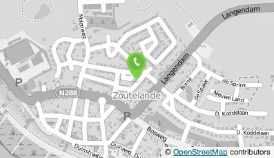 Bekijk kaart van 't Winkeltje Van Jannetje in Zoutelande