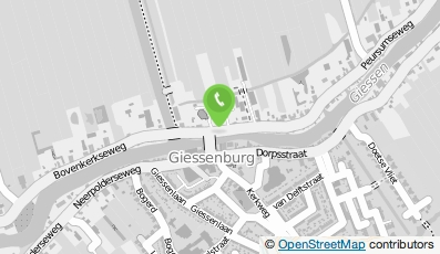 Bekijk kaart van Rabobank Alblasserwaard Noord en Oost in Giessenburg