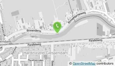 Bekijk kaart van Bouwbedrijf Huisman in Hardinxveld-Giessendam