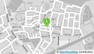 Bekijk kaart van Louwe & Versendaal in Nieuwerkerk