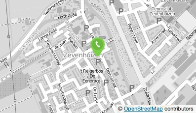 Bekijk kaart van Bibliotheek De Groene Venen in Zevenhuizen (Zuid-Holland)