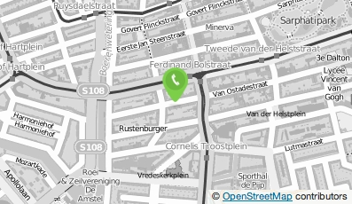 Bekijk kaart van Sascha Visser in Amsterdam