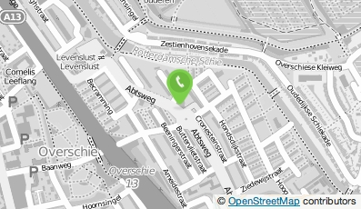 Bekijk kaart van Publiekszaken Rotterdam Stadswinkel Overschie in Rotterdam