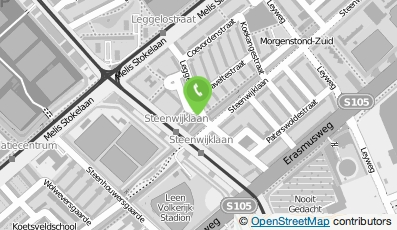 Bekijk kaart van Jeugd GGZ Youz Behandelcentrum ambulant in Den Haag