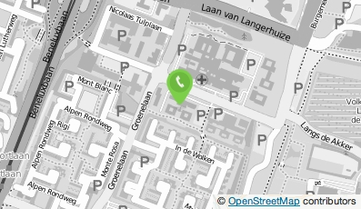Bekijk kaart van GGZ Brijder Behandelcentrum ambulant Web in Amstelveen