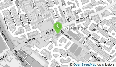 Bekijk kaart van Gemeentekantoor Wateringen in Wateringen