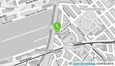 Bekijk kaart van Vestia Rotterdam Paul Krugerstraat in Rotterdam