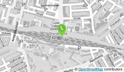 Bekijk kaart van Horeca-Exploitatie 'Het Station' Dordrecht in Dordrecht