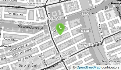 Bekijk kaart van FysioHolland Amsterdam Govert Flinckstraat in Amsterdam
