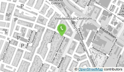 Bekijk kaart van Rosa Parket in Veenendaal