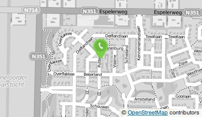 Bekijk kaart van 4Koterz in Emmeloord