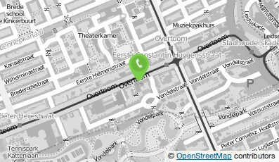 Bekijk kaart van Reisboekhandel Pied à Terre in Amsterdam