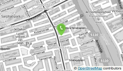 Bekijk kaart van Ina van der Meulen Communicatie in Amsterdam