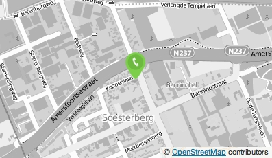 Bekijk kaart van Tandartspraktijk Soesterberg in Soesterberg