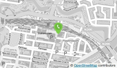 Bekijk kaart van UWV WERKbedrijf Haarlem in Haarlem