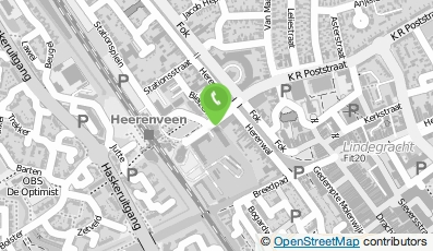 Bekijk kaart van UWV WERKbedrijf Heerenveen in Heerenveen