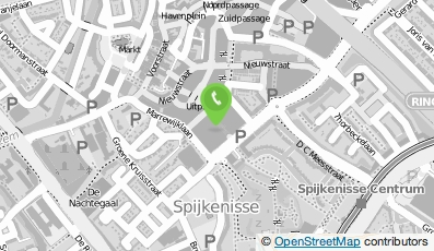 Bekijk kaart van UWV WERKbedrijf Spijkernisse in Spijkenisse
