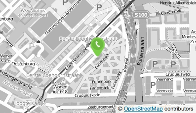 Bekijk kaart van OKC Krayenhoffstraat/ Ouder en Kindcentrum in Amsterdam