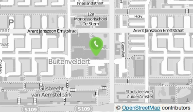 Bekijk kaart van OKC Leijenberglaan/ Ouder en Kindcentrum in Amsterdam