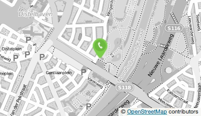 Bekijk kaart van OKC Wingerdweg/ Ouder en Kindcentrum in Amsterdam