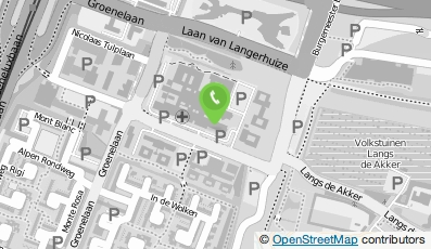 Bekijk kaart van CB Laan van de Helende Meesters/Consultatiebureau in Amstelveen