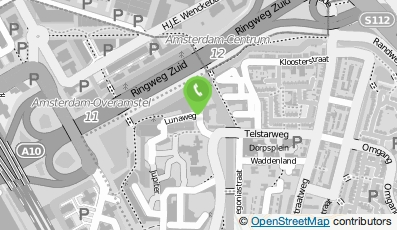 Bekijk kaart van CB Lunaweg/Consultatiebureau in Duivendrecht