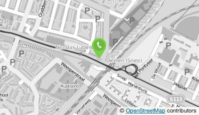 Bekijk kaart van CB Muiderstraatweg, Consultatiebureau in Diemen