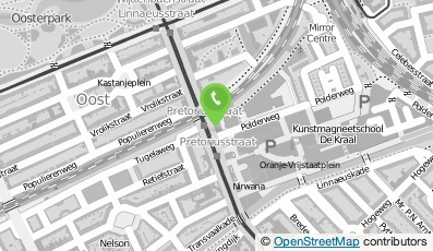 Bekijk kaart van Bureau Linnaeusstraat in Amsterdam