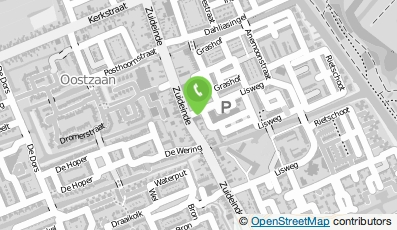 Bekijk kaart van Rabobank Zaanstreek in Oostzaan