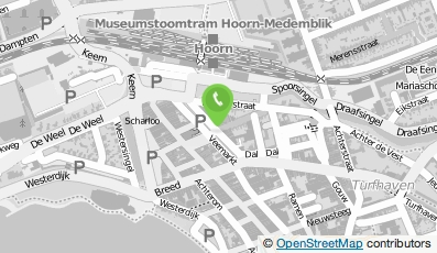 Bekijk kaart van Grieks Tapas Eetcafé El Greco in Hoorn (Noord-Holland)