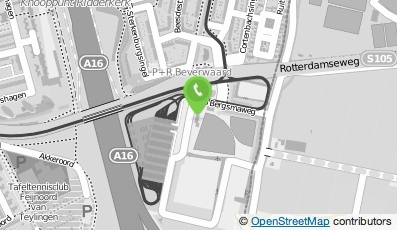 Bekijk kaart van Honk- en Softbal Vereniging Sparta-Feyenoord Rotterdam in Rotterdam