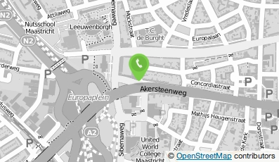 Bekijk kaart van Envida, locatie Mockstraat in Maastricht