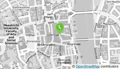 Bekijk kaart van Stichting VVV Maastricht in Maastricht