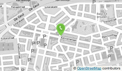 Bekijk kaart van Lijn5 Houtmanstraat 41 (boven) in Ijmuiden