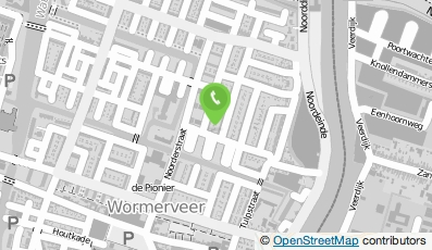Bekijk kaart van Stichting Evean Zorg in Wormerveer