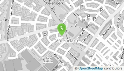 Bekijk kaart van De groene hoek in Volendam