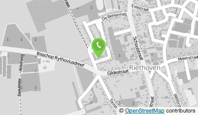 Bekijk kaart van Graafmelding.nl B.V. in Riethoven